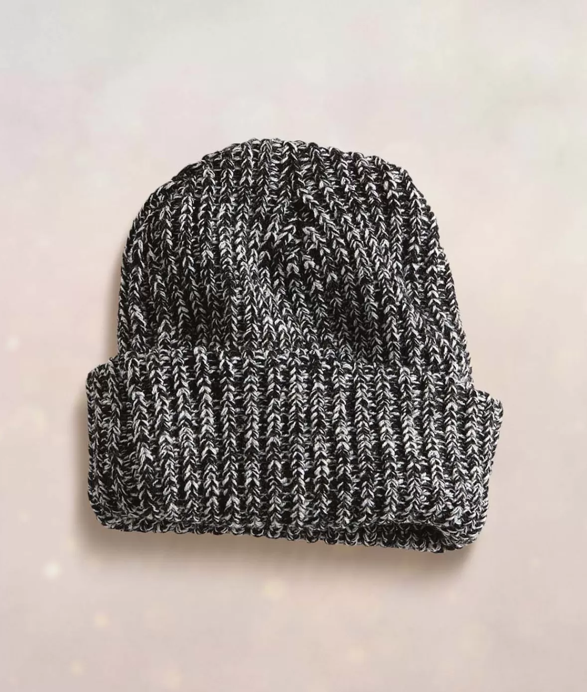 Chunky Marled Yarn And Solid Color Soft Knit Hat | Nayked Apparel Best