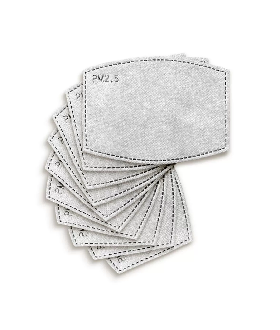 Disposable Pm2.5 Face Mask Filters (10-Pack)/Discontinued | Nayked Apparel Best Sale