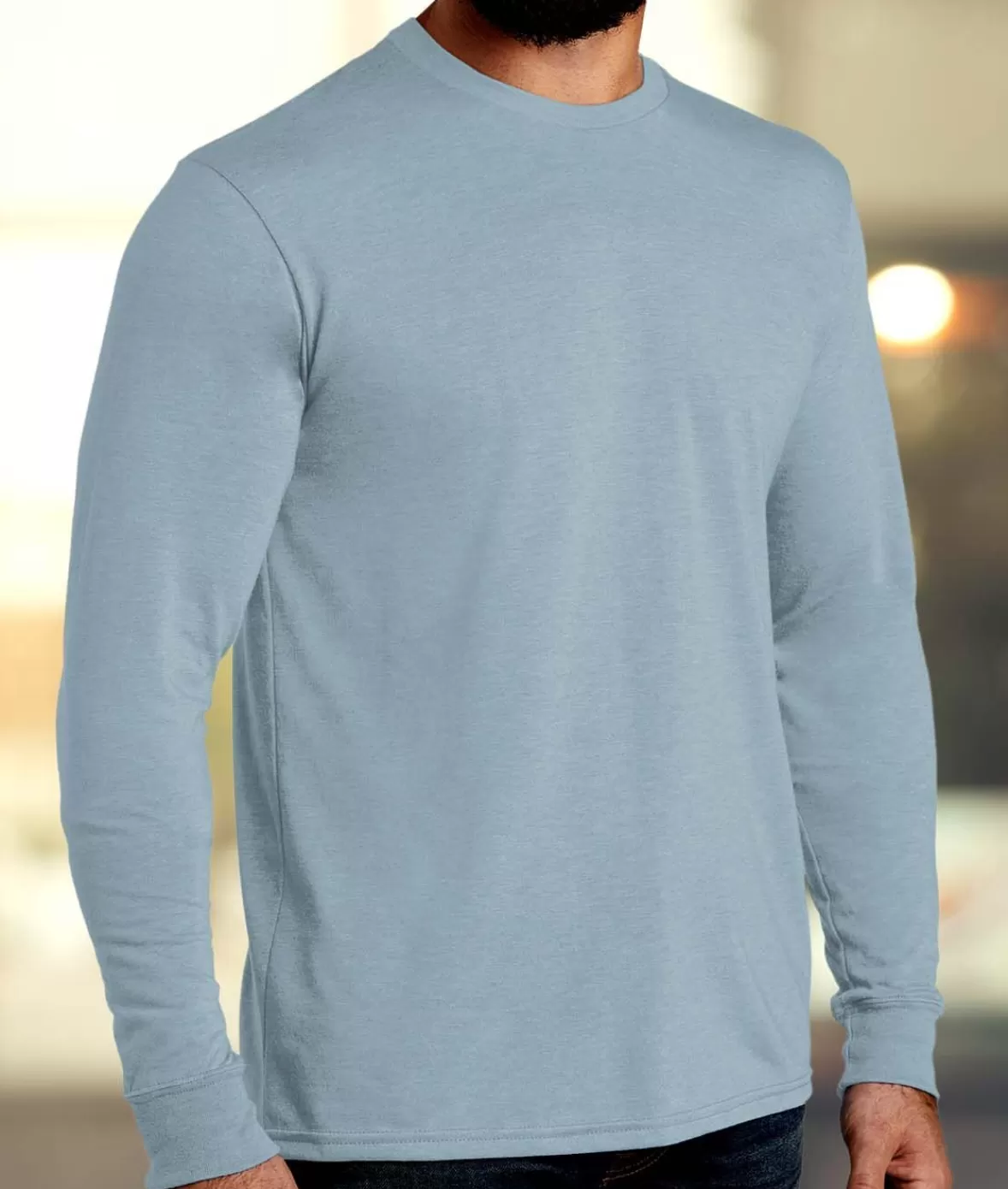 Men'S Big Ridiculously Soft Recycled Lightweight Long Sleeve T-Shirt | Nayked Apparel Flash Sale