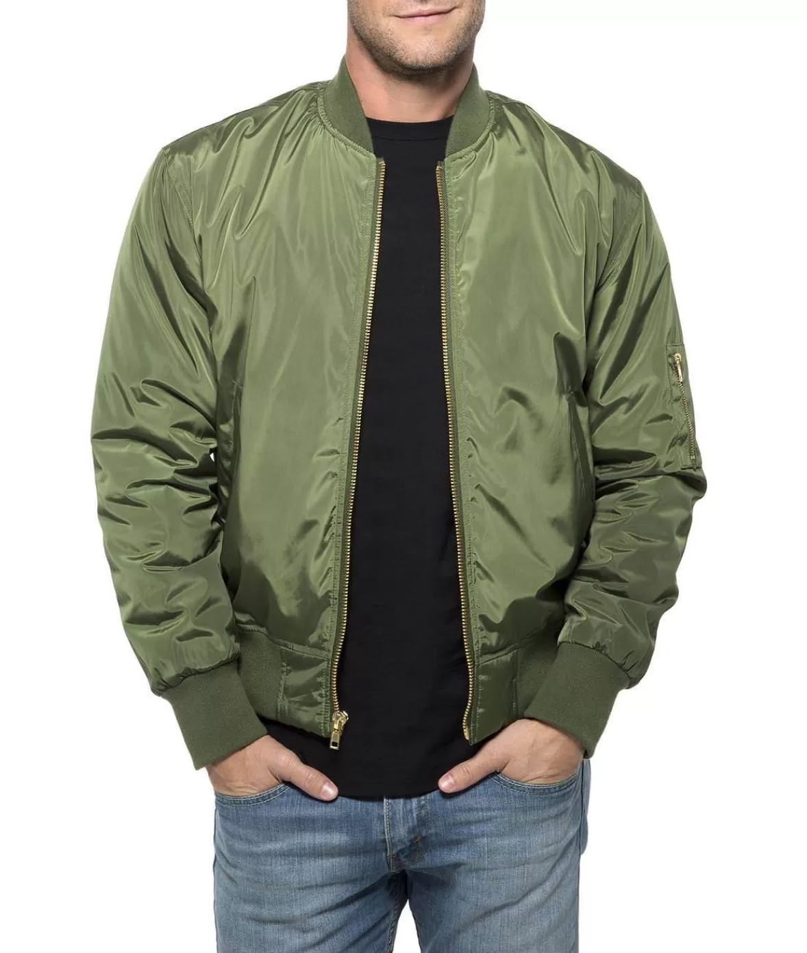 Men'S Bomber Jacket | Nayked Apparel Store