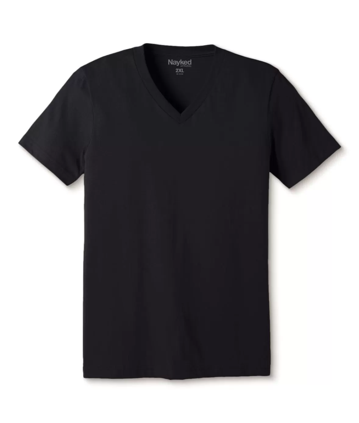 Men'S Classic Soft Heathered Big Short Sleeve V-Neck T-Shirt | Nayked Apparel New
