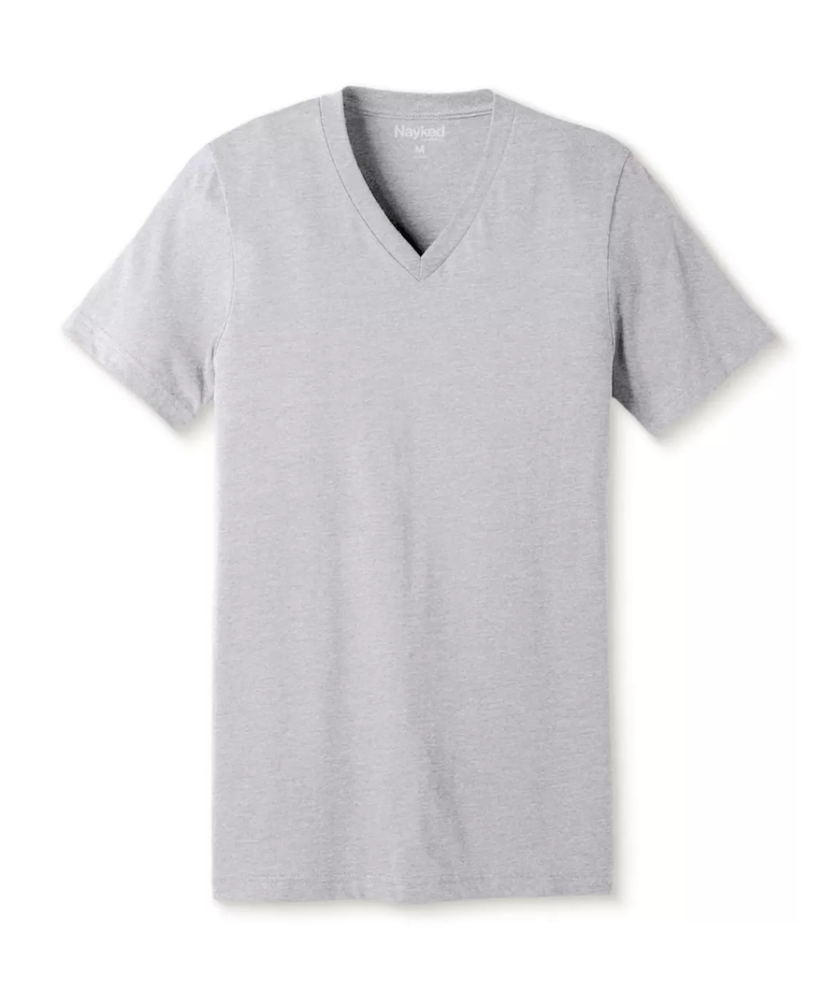 Men'S Classic Soft Heathered Short Sleeve V-Neck T-Shirt | Nayked Apparel New