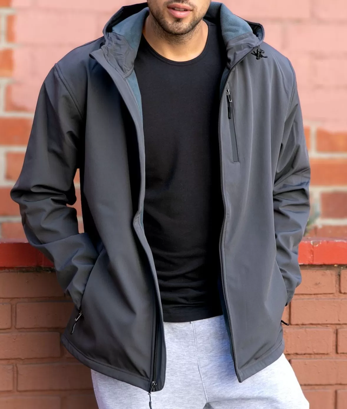 Men'S Poly-Tech Soft Shell Jacket | Nayked Apparel Cheap