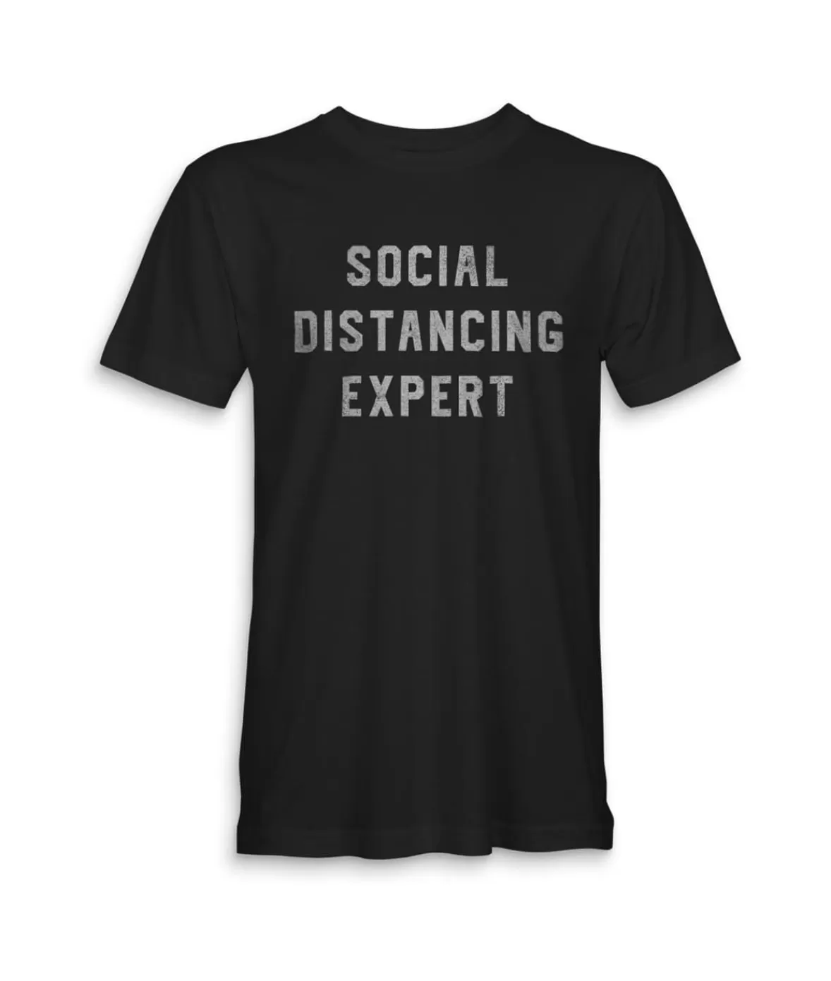Men'S Ridiculously Soft 100% Cotton Graphic Tee | Social Distancing Expert | Nayked Apparel Outlet