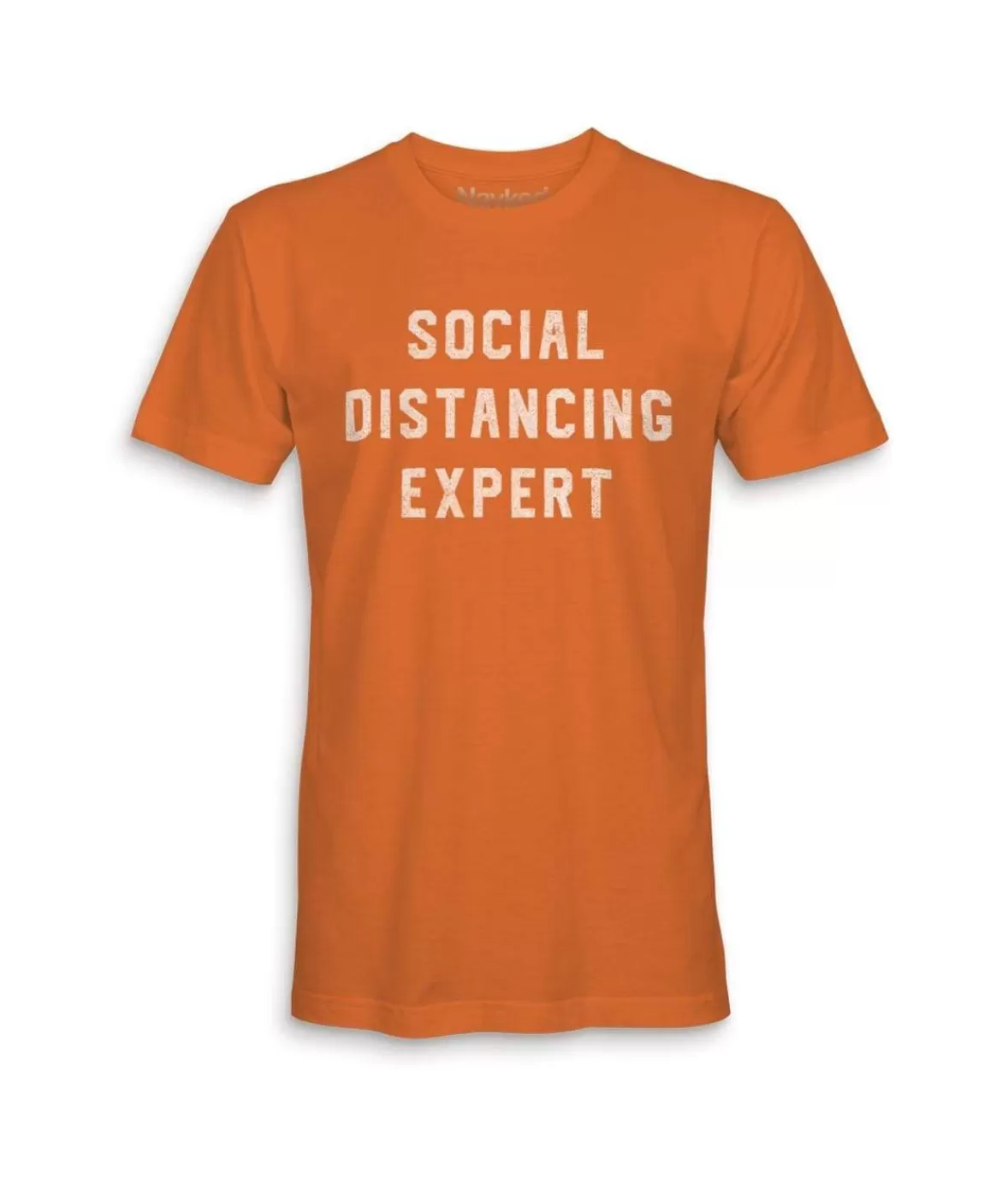 Men'S Ridiculously Soft 100% Cotton Graphic Tee | Social Distancing Expert | Nayked Apparel Best