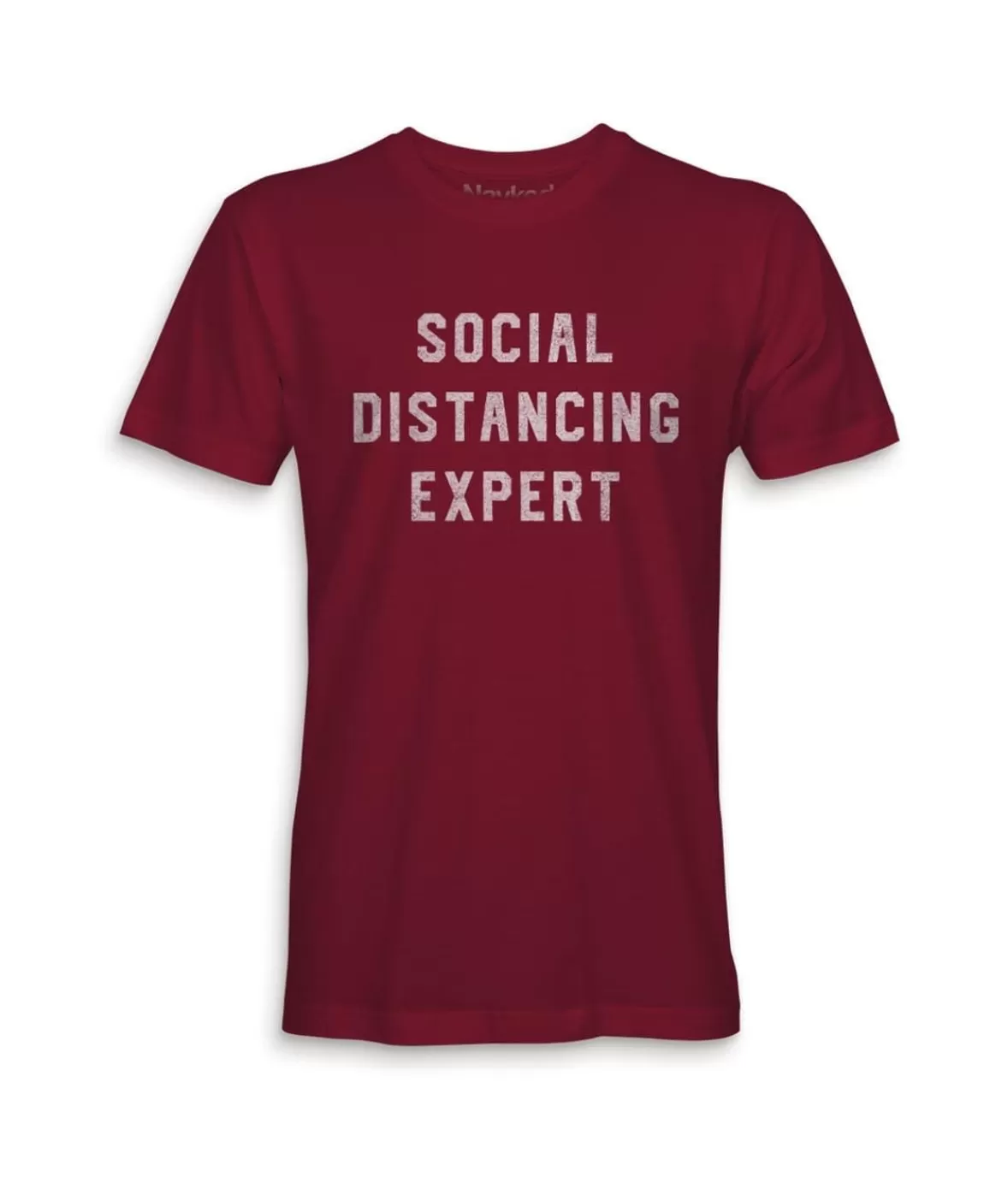 Men'S Ridiculously Soft 100% Cotton Graphic Tee | Social Distancing Expert | Nayked Apparel Outlet