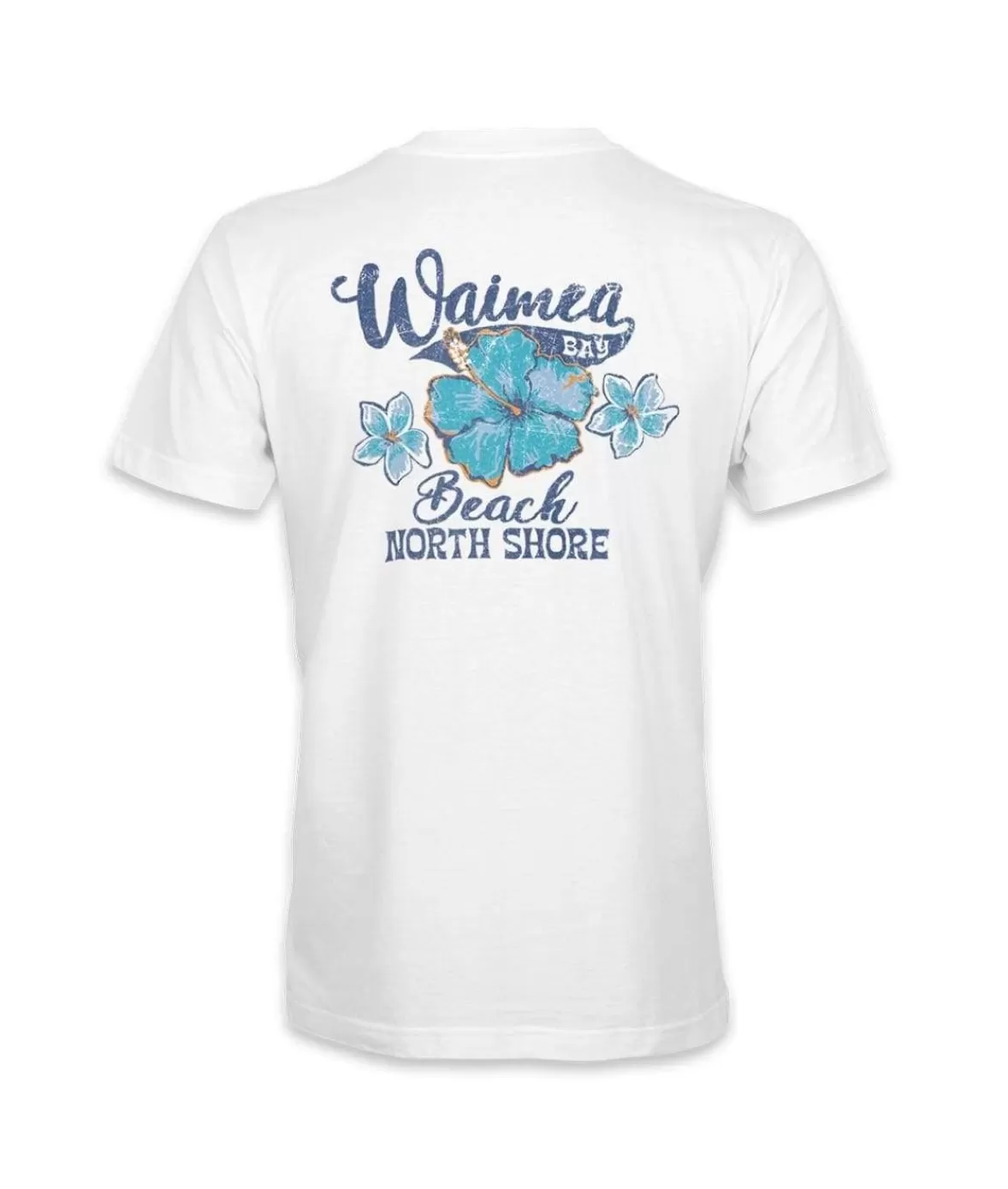 Men'S Ridiculously Soft 100% Cotton Graphic Tee | Waimea Bay | Nayked Apparel Sale