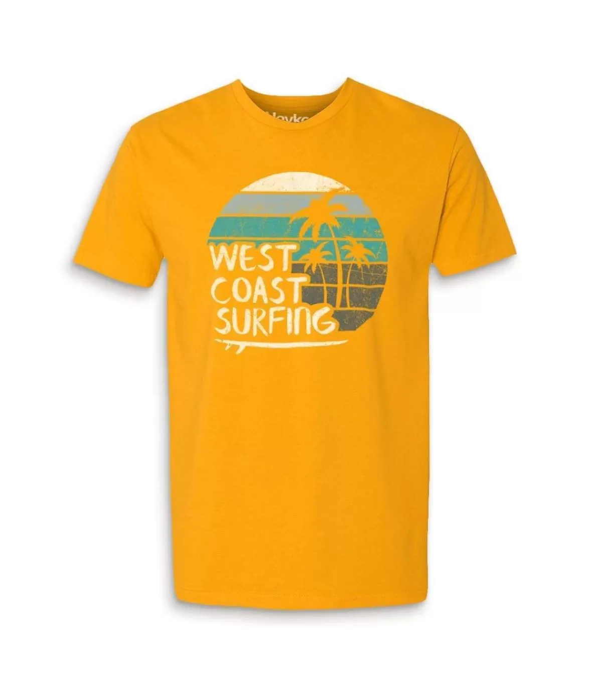 Men'S Ridiculously Soft 100% Cotton Graphic Tee | West Coast Surfing | Nayked Apparel Outlet