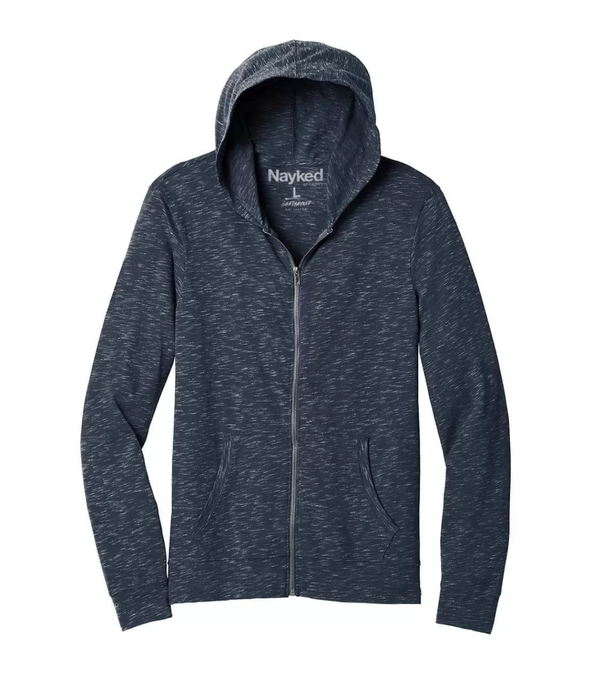 Men'S Ridiculously Soft Big Lightweight Full-Zip Hoodie | Nayked Apparel Flash Sale