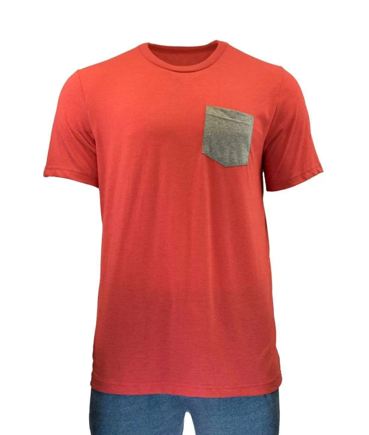 Men'S Ridiculously Soft Contrast Pocket Short Sleeve Crew Neck T-Shirt | Nayked Apparel Best Sale