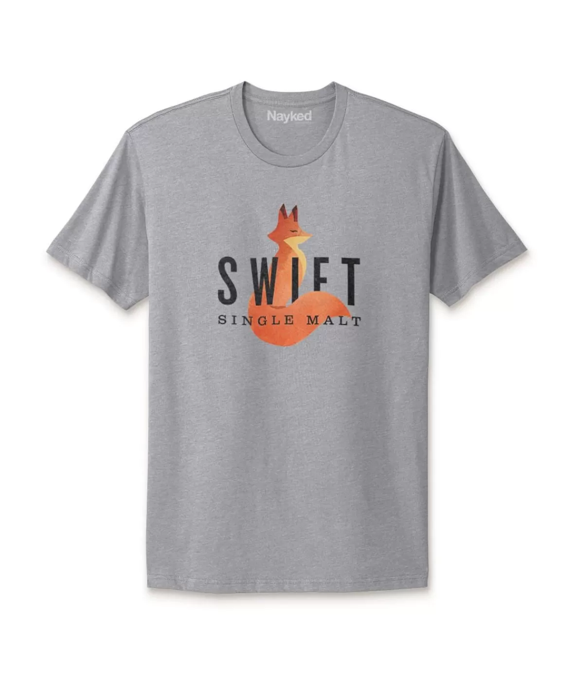 Men'S Ridiculously Soft Cotton Graphic Tee | Swift Single Malt | Nayked Apparel Flash Sale