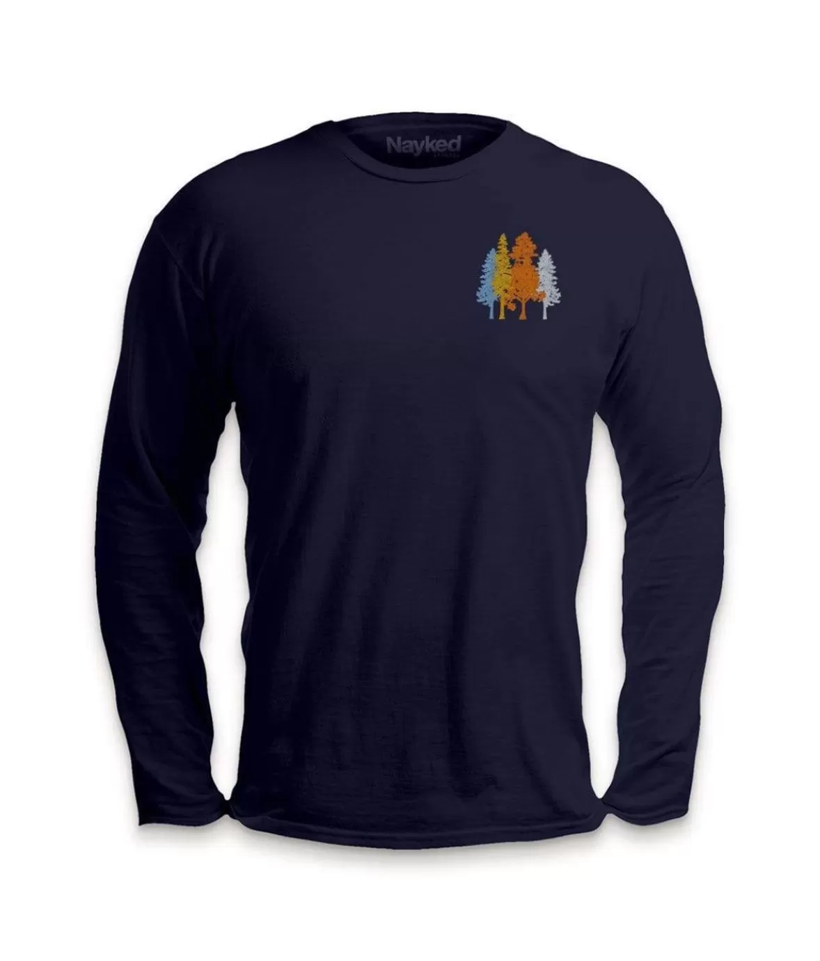 Men'S Ridiculously Soft Cotton Long Sleeve Graphic Tee | Take A Hike | Nayked Apparel Cheap