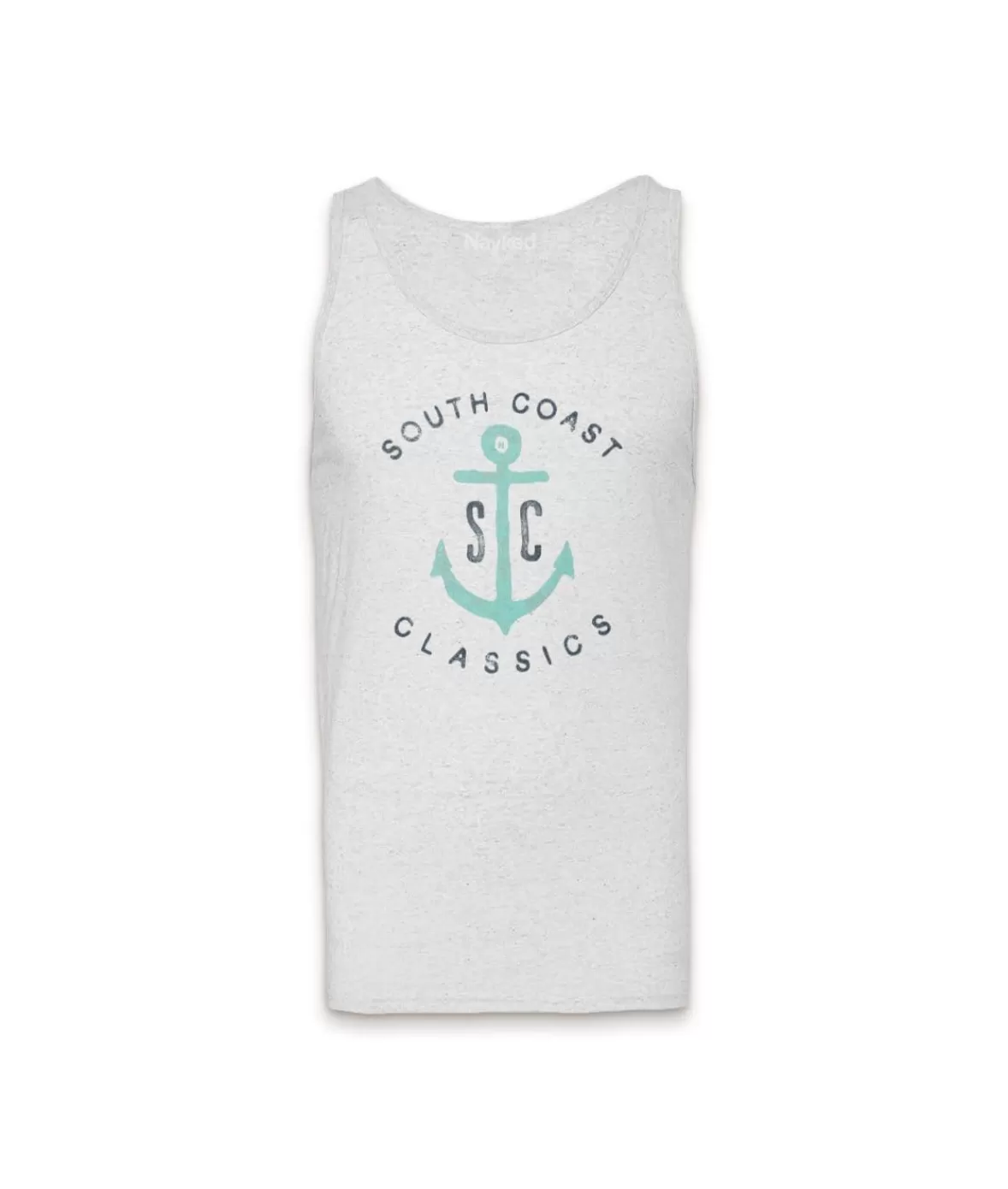 Men'S Ridiculously Soft Graphic Lightweight Tank Top | Sc Anchor | Nayked Apparel Clearance