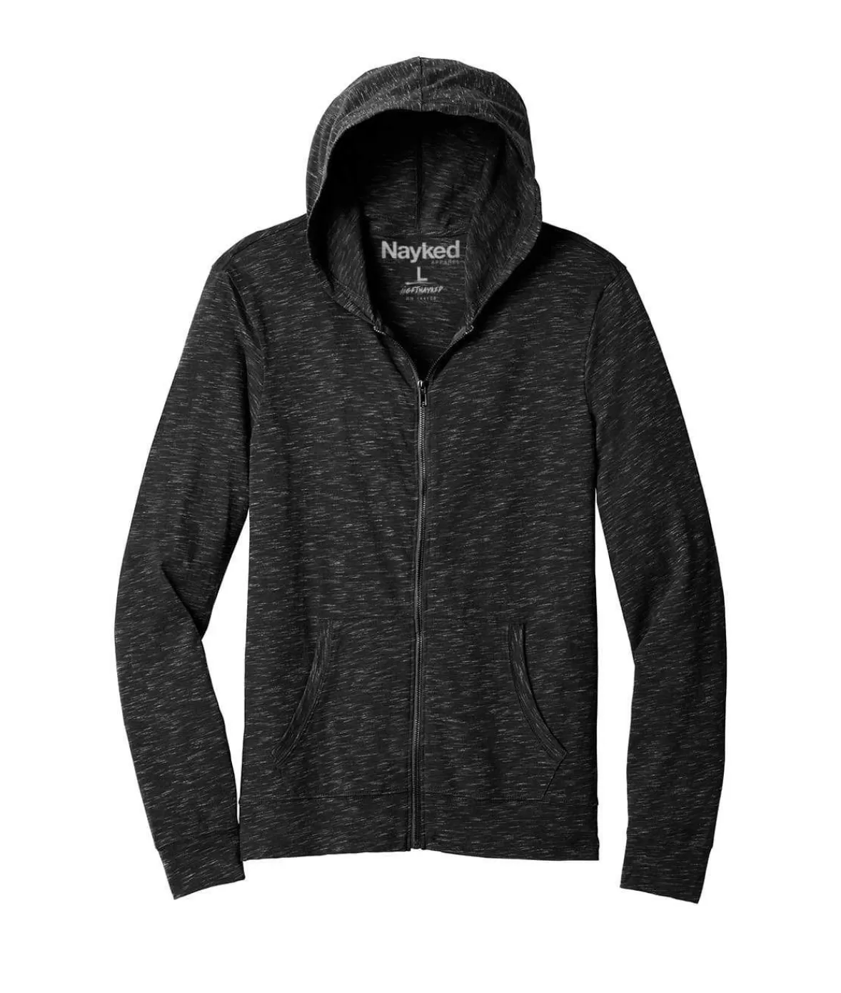 Men'S Ridiculously Soft Lightweight Full-Zip Hoodie | Nayked Apparel Best