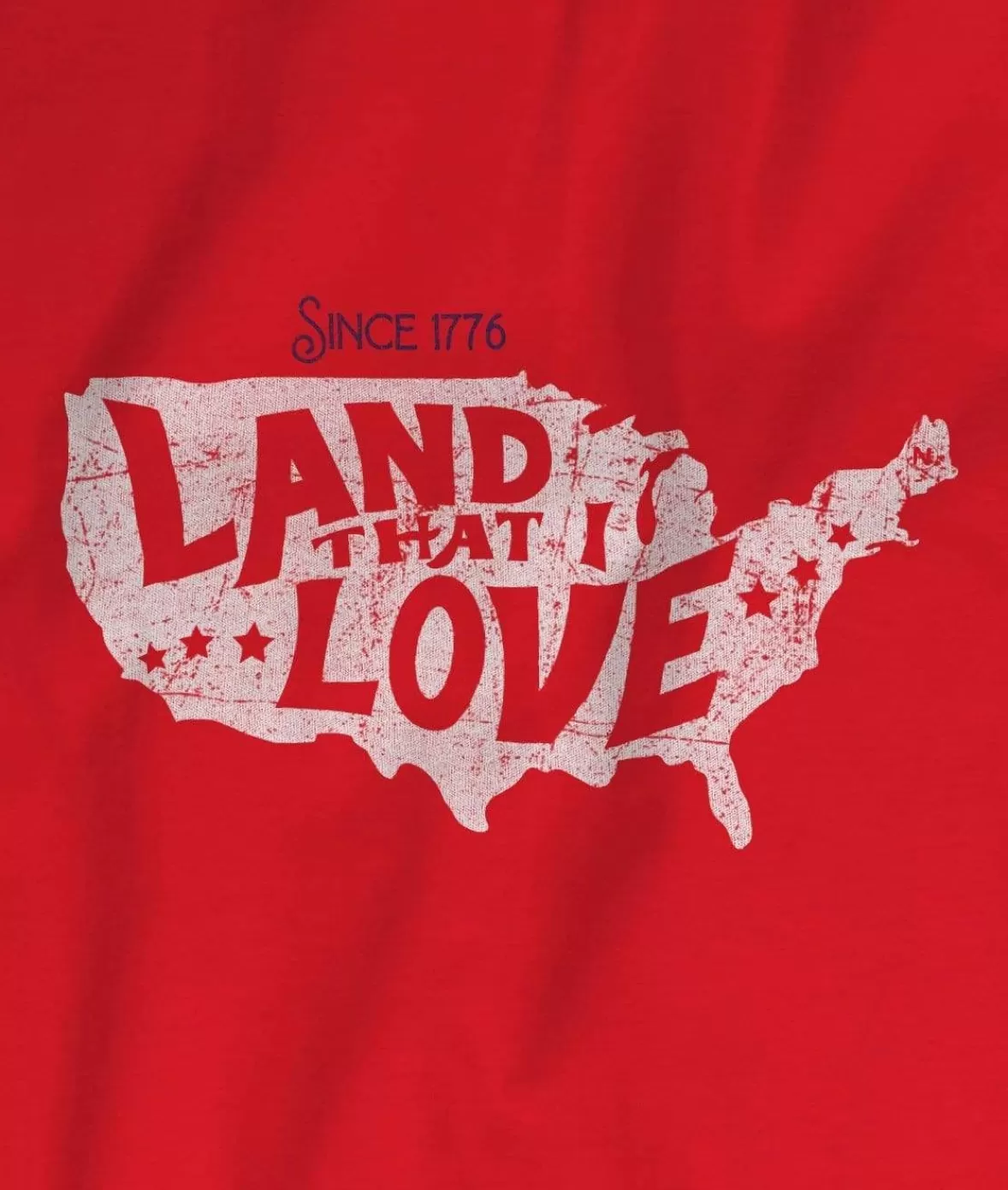 Men'S Ridiculously Soft Lightweight Graphic Tank | Land That I Love | Nayked Apparel Discount