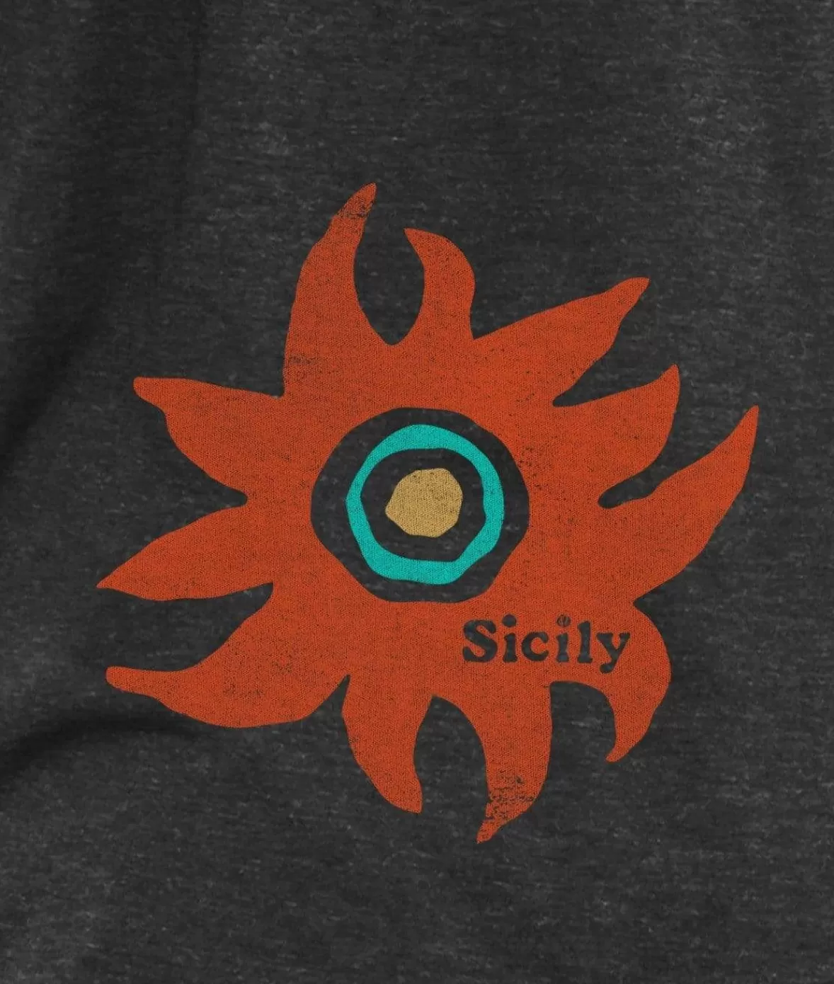 Men'S Ridiculously Soft Lightweight Graphic Tank | Sicily Sun | Nayked Apparel Shop