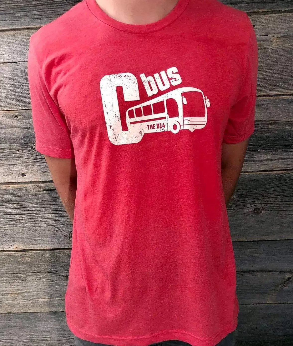 Men'S Ridiculously Soft Lightweight Graphic Tee | Cbus | Nayked Apparel Sale