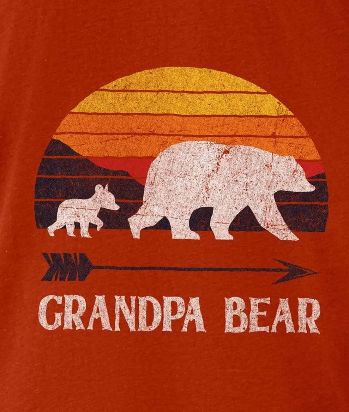 Men'S Ridiculously Soft Lightweight Graphic Tee | Grandpa Bear | Nayked Apparel Best