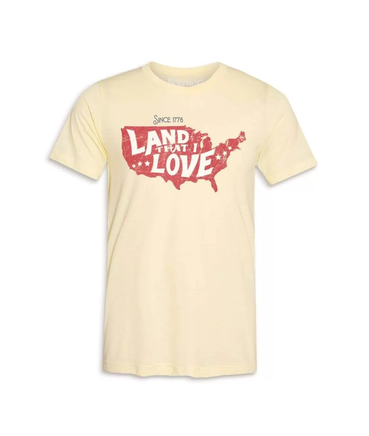 Men'S Ridiculously Soft Lightweight Graphic Tee | Land That I Love | Nayked Apparel Cheap