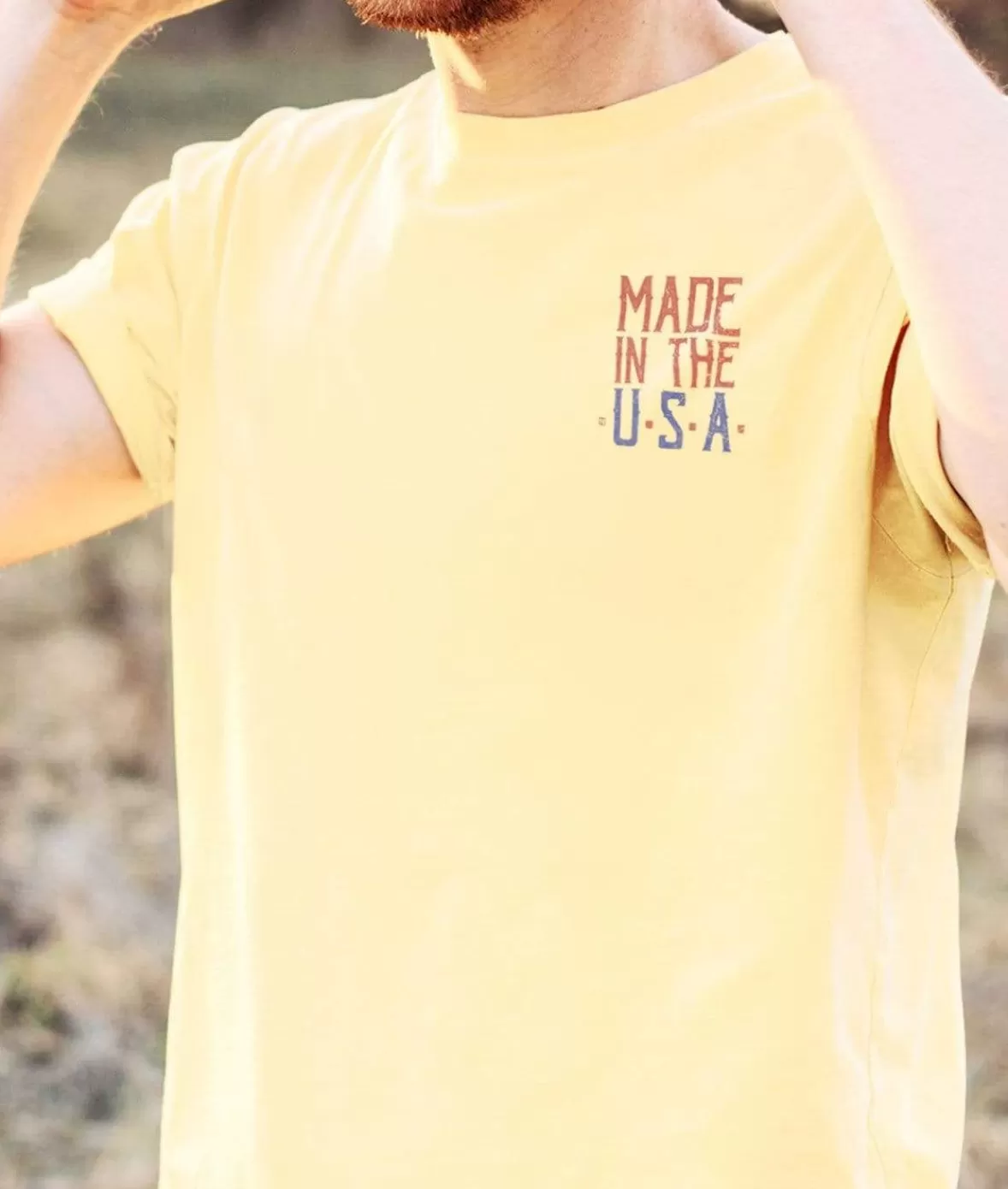 Men'S Ridiculously Soft Lightweight Graphic Tee | Made In The Usa | Nayked Apparel Cheap
