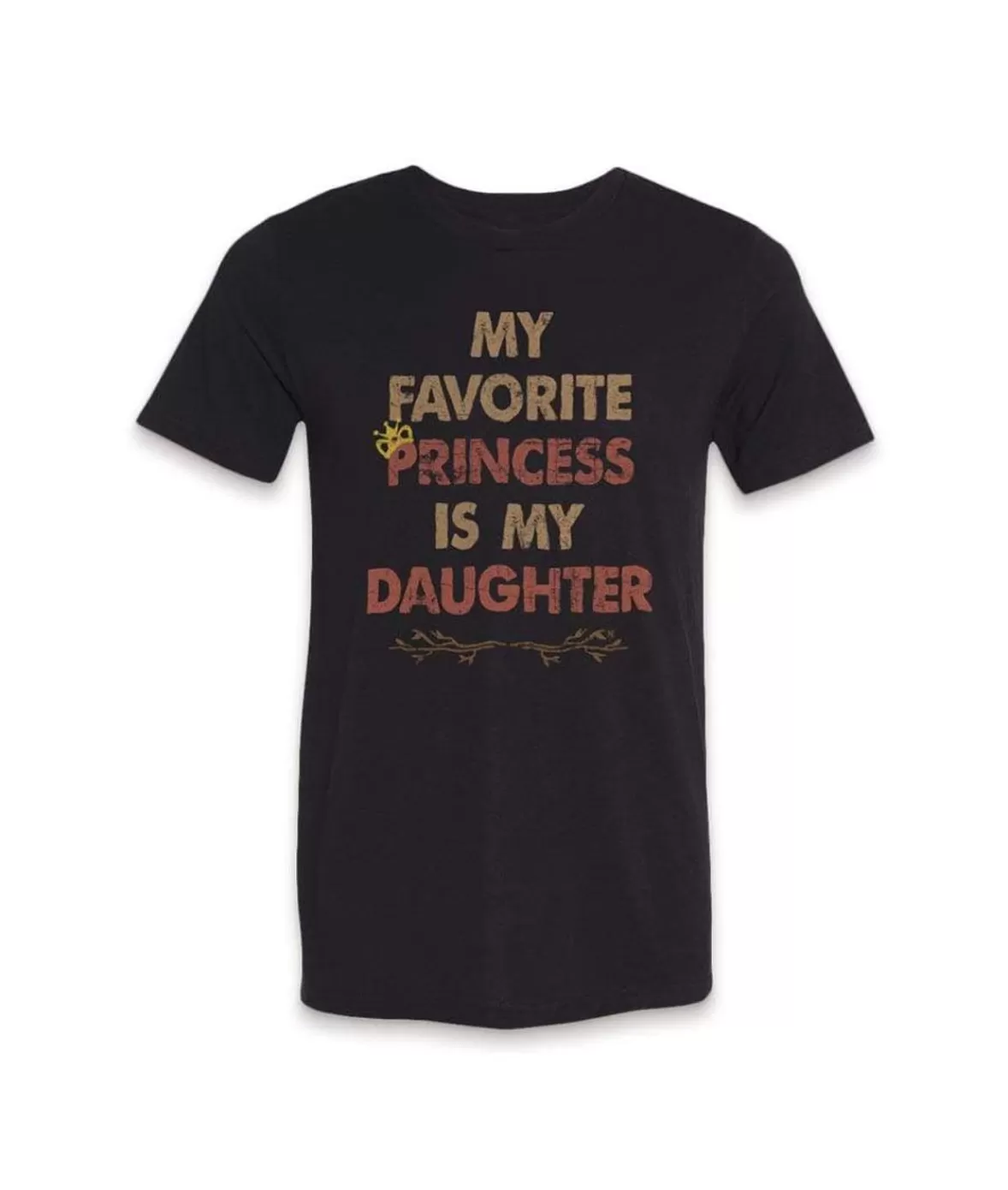 Men'S Ridiculously Soft Lightweight Graphic Tee | My Favorite Princess | Nayked Apparel Hot