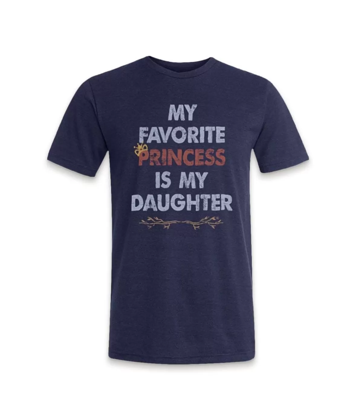 Men'S Ridiculously Soft Lightweight Graphic Tee | My Favorite Princess | Nayked Apparel Hot