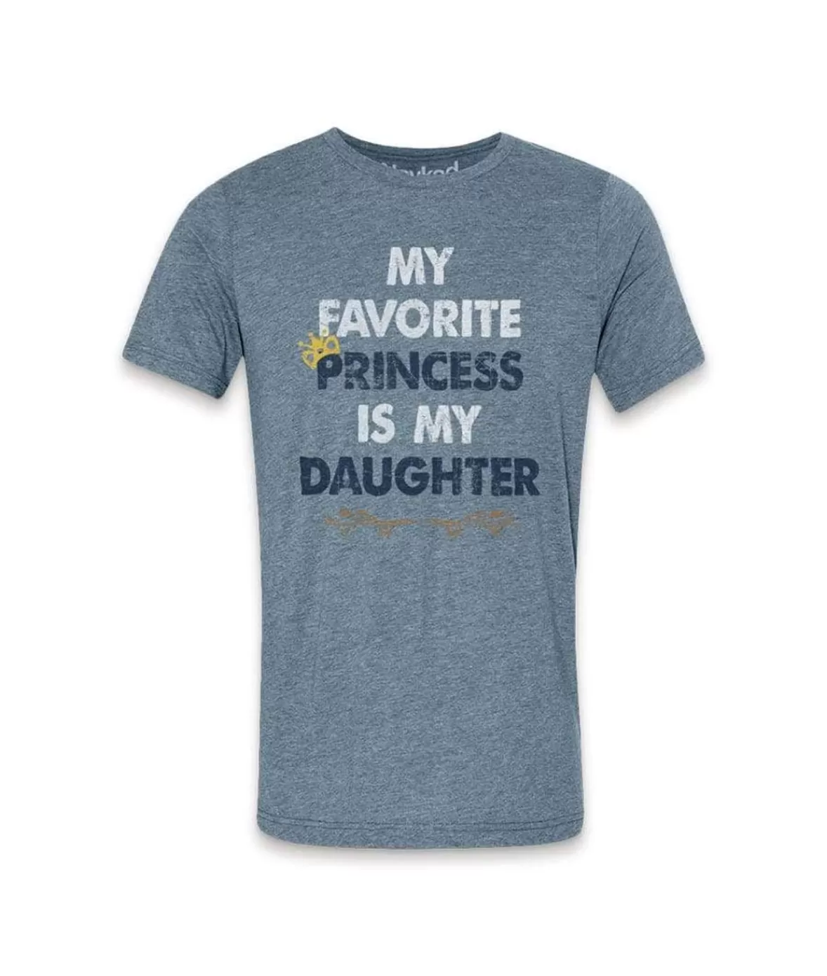 Men'S Ridiculously Soft Lightweight Graphic Tee | My Favorite Princess | Nayked Apparel Hot