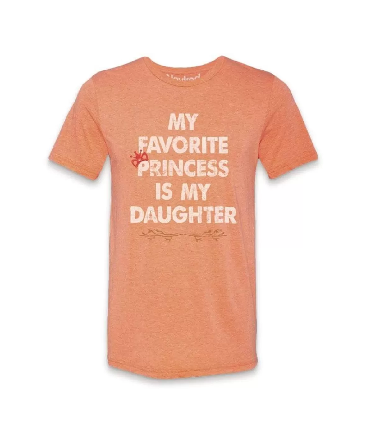 Men'S Ridiculously Soft Lightweight Graphic Tee | My Favorite Princess | Nayked Apparel Hot