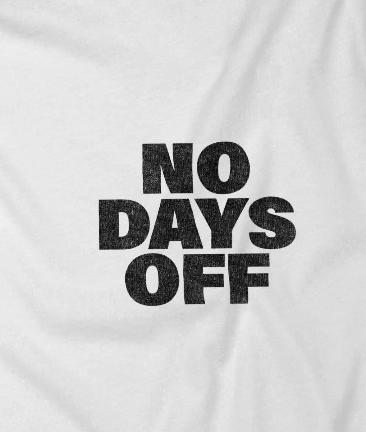 Men'S Ridiculously Soft Lightweight Graphic Tee | No Days Off | Nayked Apparel Discount