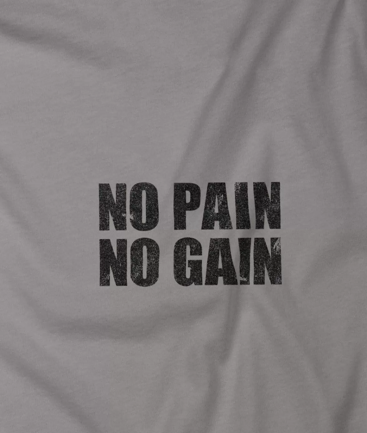 Men'S Ridiculously Soft Lightweight Graphic Tee | No Pain No Gain | Nayked Apparel Fashion