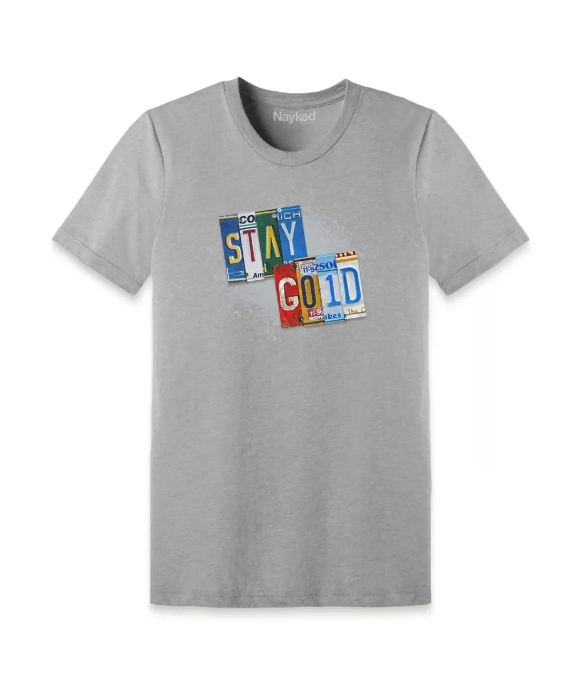 Men'S Ridiculously Soft Lightweight Graphic Tee | Stay Gold | Nayked Apparel Sale