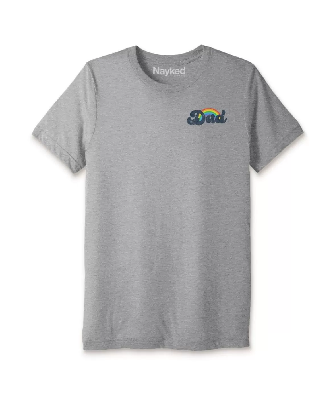 Men'S Ridiculously Soft Lightweight Graphic T-Shirt | Dad Pride | Nayked Apparel Outlet