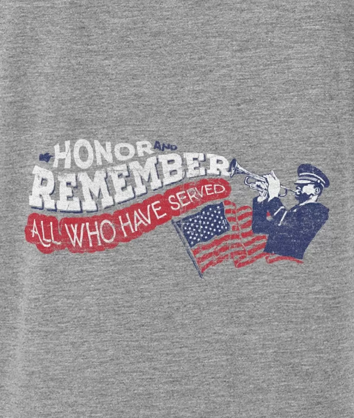 Men'S Ridiculously Soft Lightweight Long Sleeve Graphic Crew Shirt | Honor And Remember | Nayked Apparel Shop