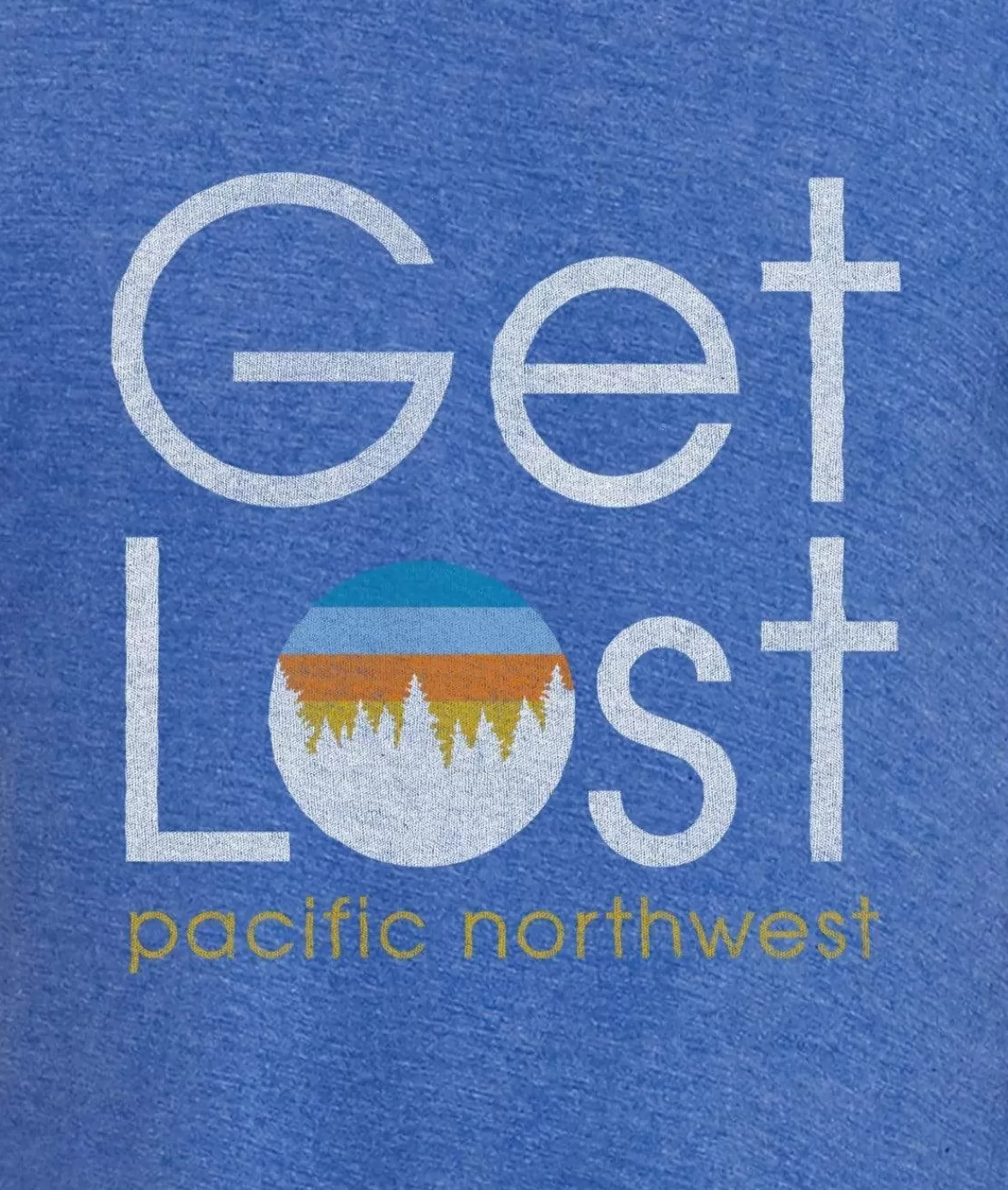 Men'S Ridiculously Soft Lightweight Long Sleeve Graphic Tee | Get Lost | Nayked Apparel Discount