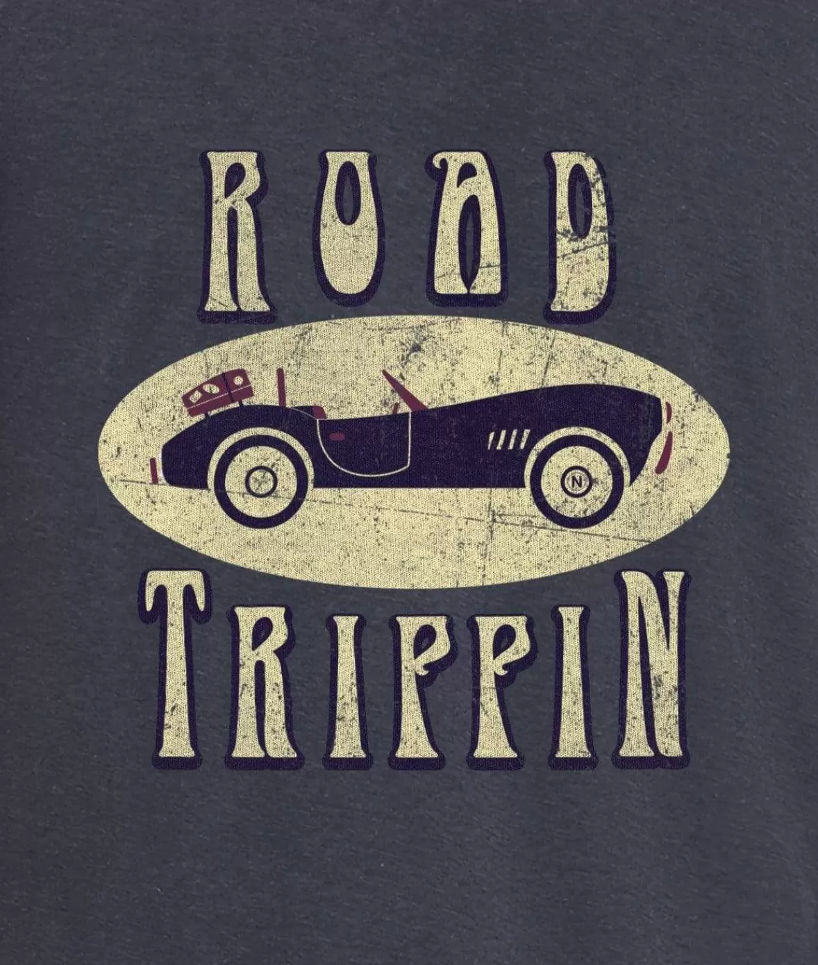 Men'S Ridiculously Soft Lightweight Long Sleeve Graphic Tee | Road Trippin | Nayked Apparel Flash Sale