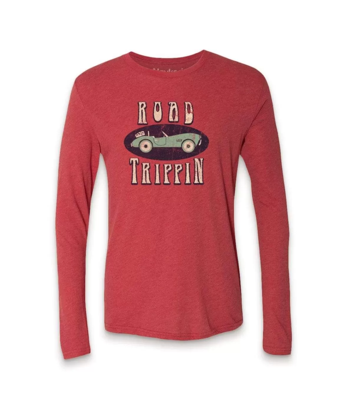 Men'S Ridiculously Soft Lightweight Long Sleeve Graphic Tee | Road Trippin | Nayked Apparel Flash Sale
