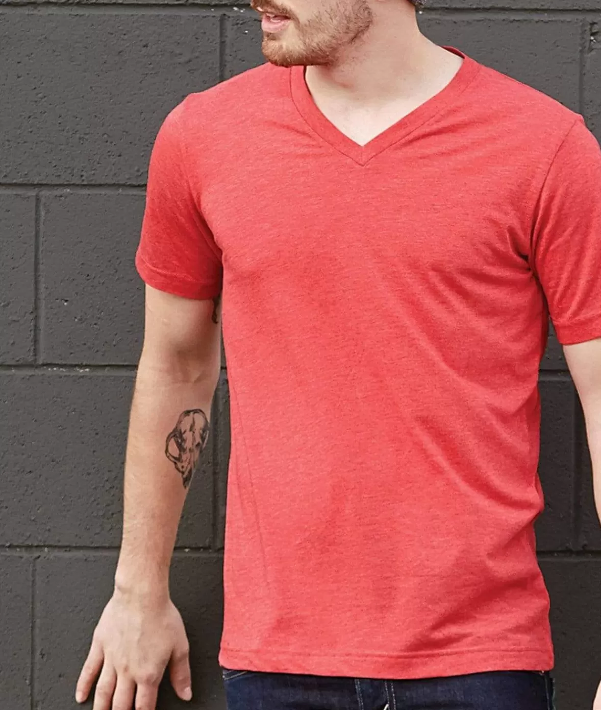 Men'S Ridiculously Soft Lightweight V-Neck T-Shirt | Classic | Nayked Apparel Hot