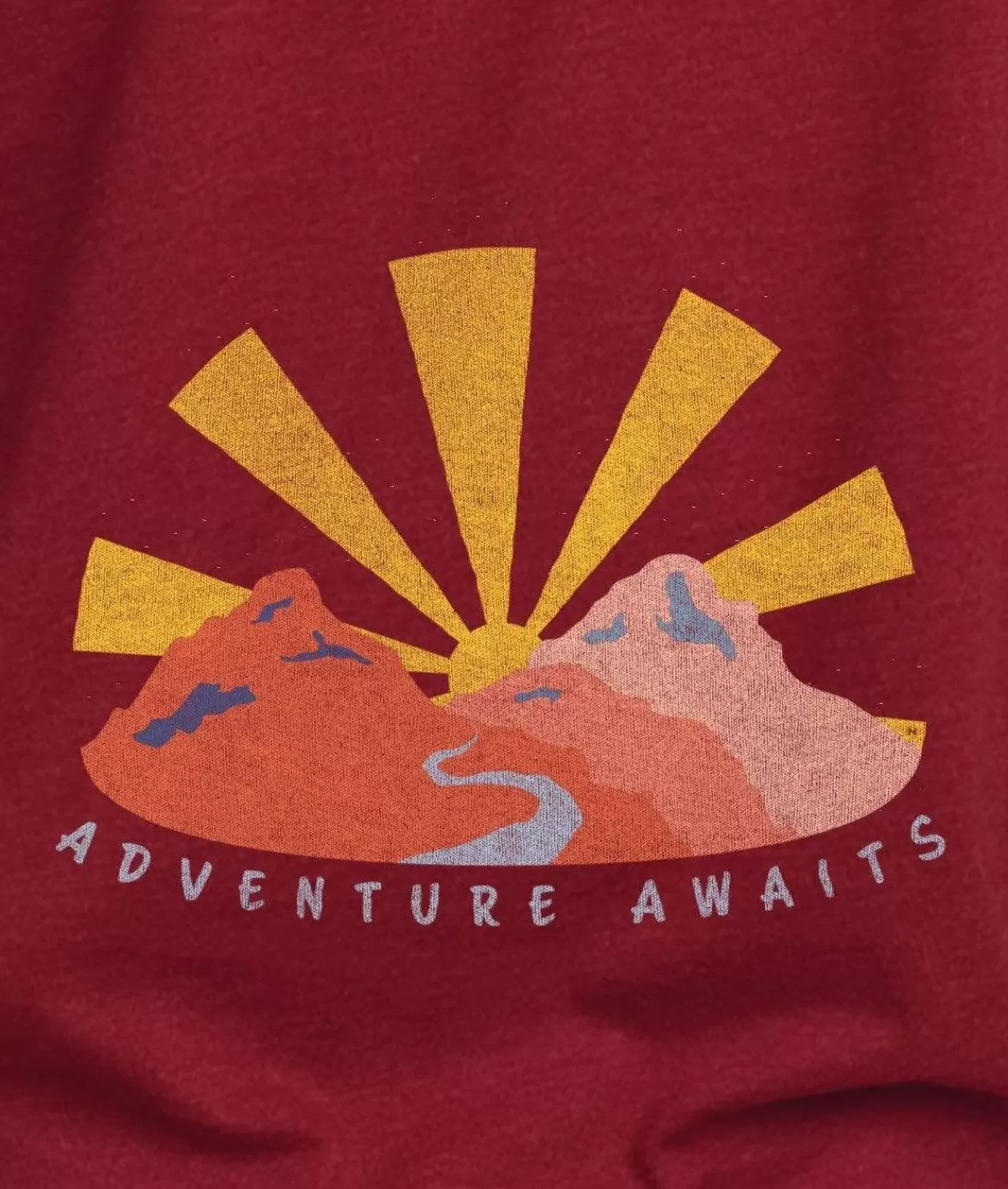 Men'S Ridiculously Soft Midweight Graphic Tee | Adventure Awaits | Nayked Apparel Clearance