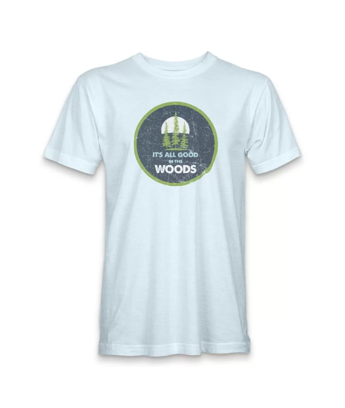 Men'S Ridiculously Soft Midweight Graphic Tee | All Good In The Woods | Nayked Apparel Sale