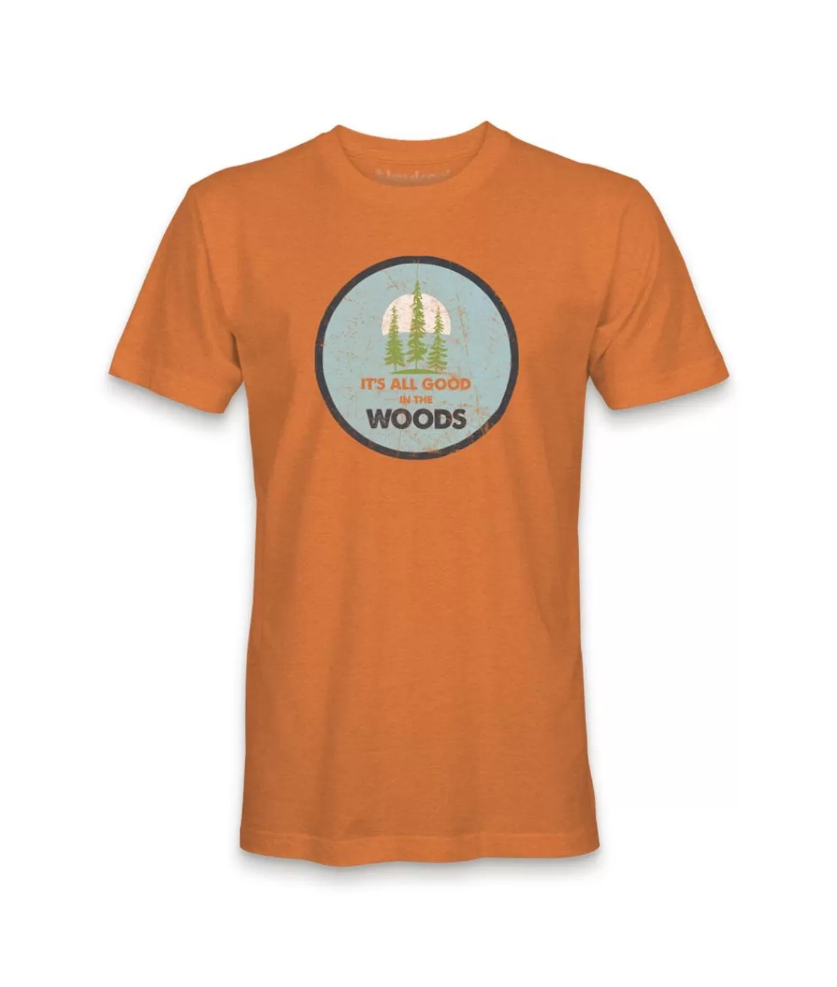 Men'S Ridiculously Soft Midweight Graphic Tee | All Good In The Woods | Nayked Apparel New