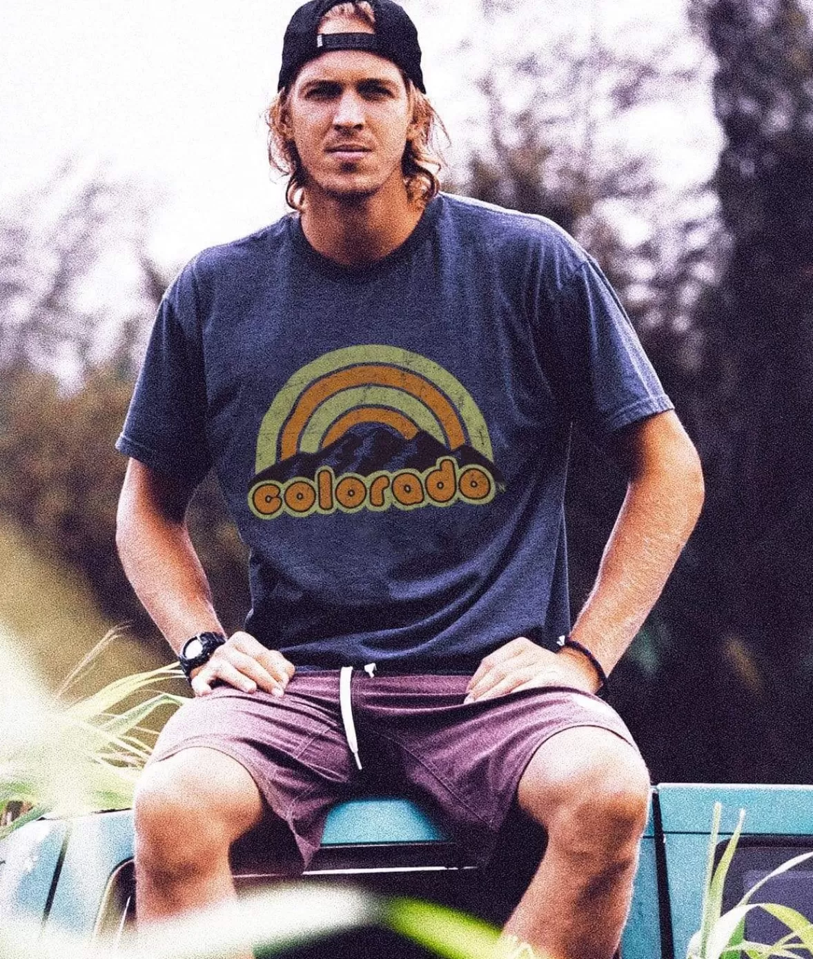 Men'S Ridiculously Soft Midweight Graphic Tee | Colorado | Nayked Apparel Best Sale