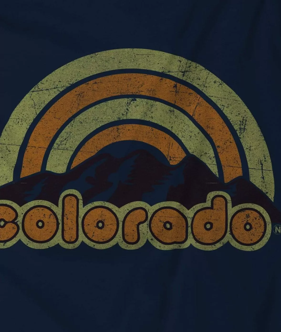 Men'S Ridiculously Soft Midweight Graphic Tee | Colorado | Nayked Apparel Best Sale