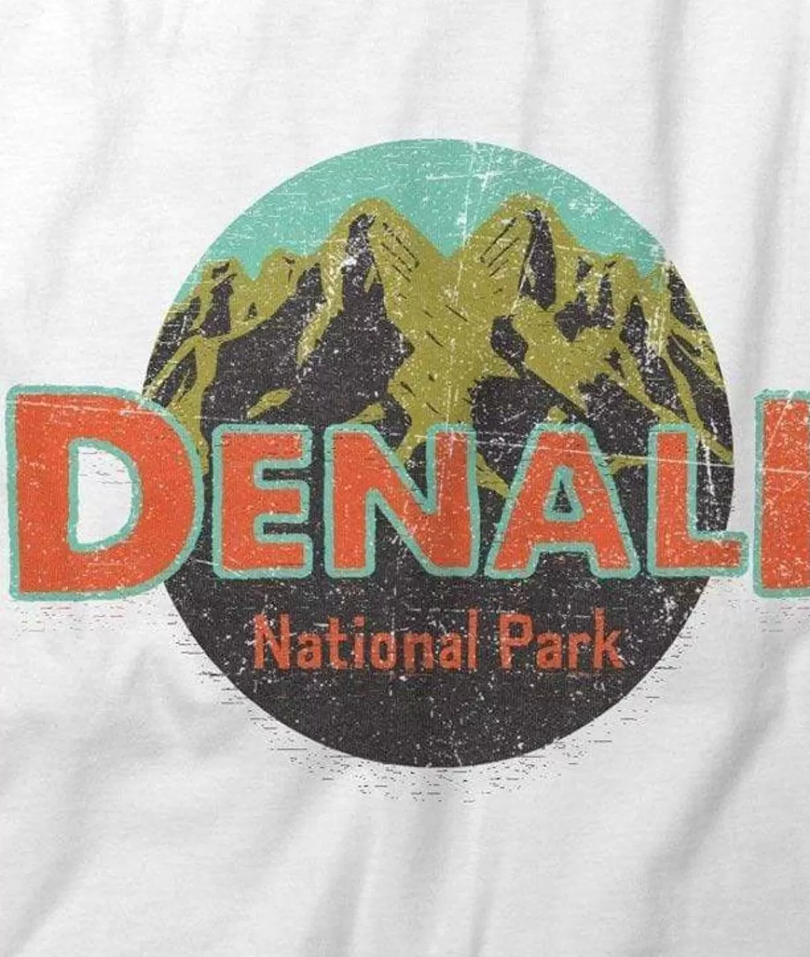 Men'S Ridiculously Soft Midweight Graphic Tee | Denali National Park | Nayked Apparel Best Sale