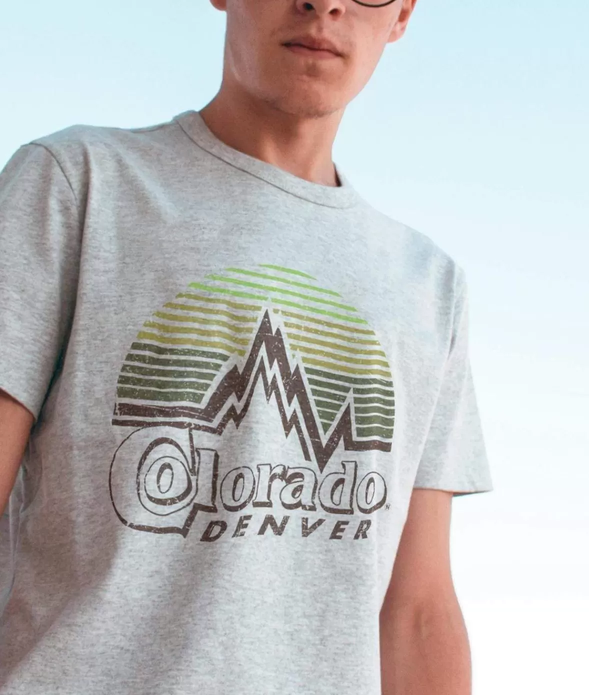 Men'S Ridiculously Soft Midweight Graphic Tee | Denver Colorado | Nayked Apparel Best