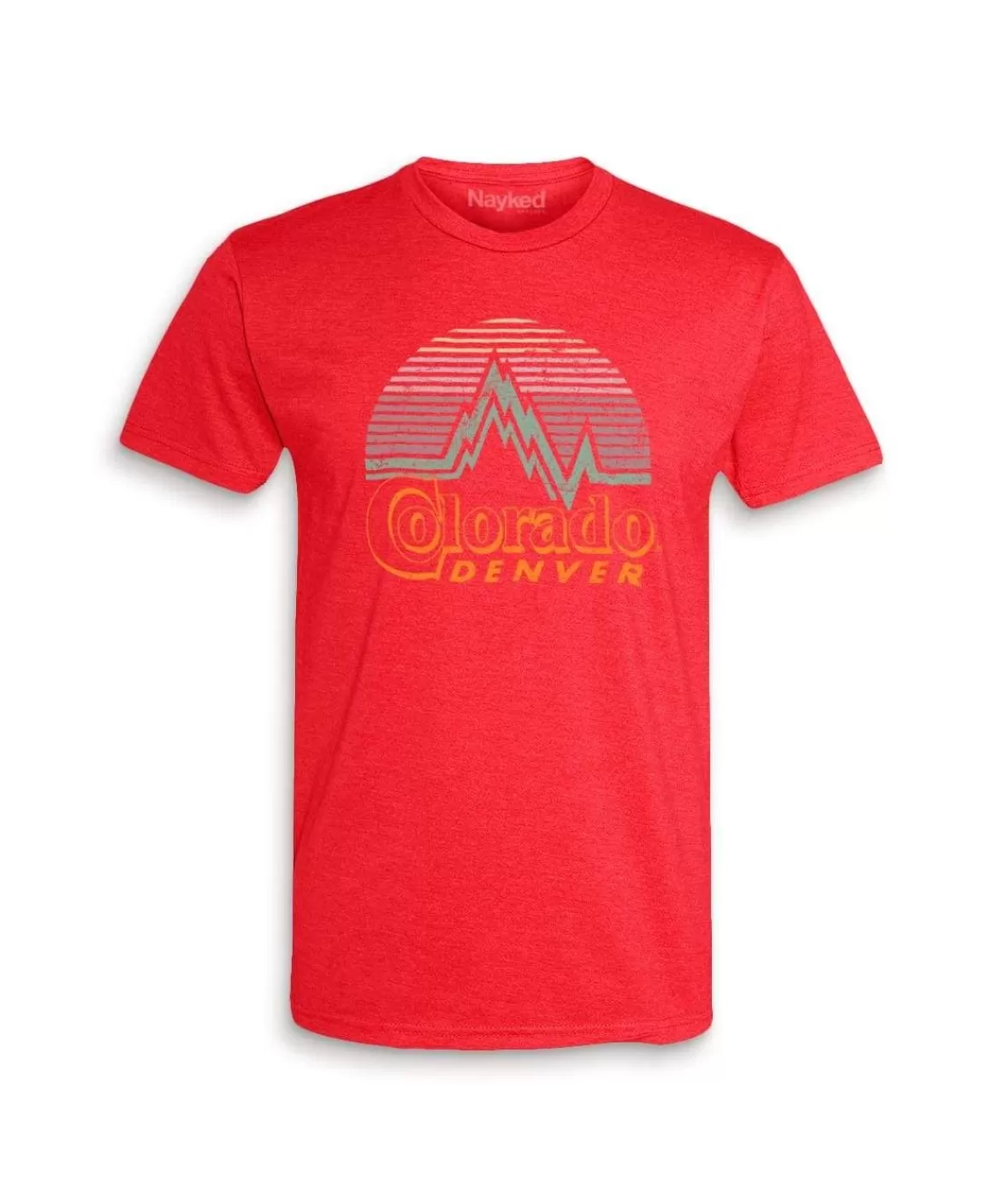 Men'S Ridiculously Soft Midweight Graphic Tee | Denver Colorado | Nayked Apparel Best
