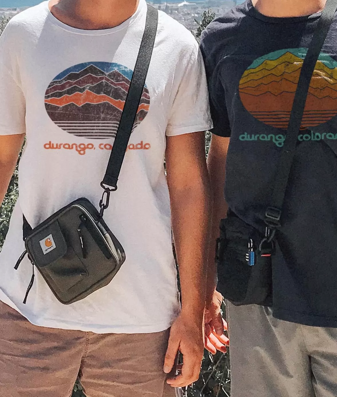 Men'S Ridiculously Soft Midweight Graphic Tee | Durango Colorado | Nayked Apparel Online