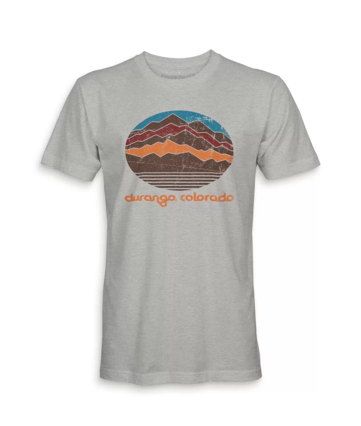 Men'S Ridiculously Soft Midweight Graphic Tee | Durango Colorado | Nayked Apparel New