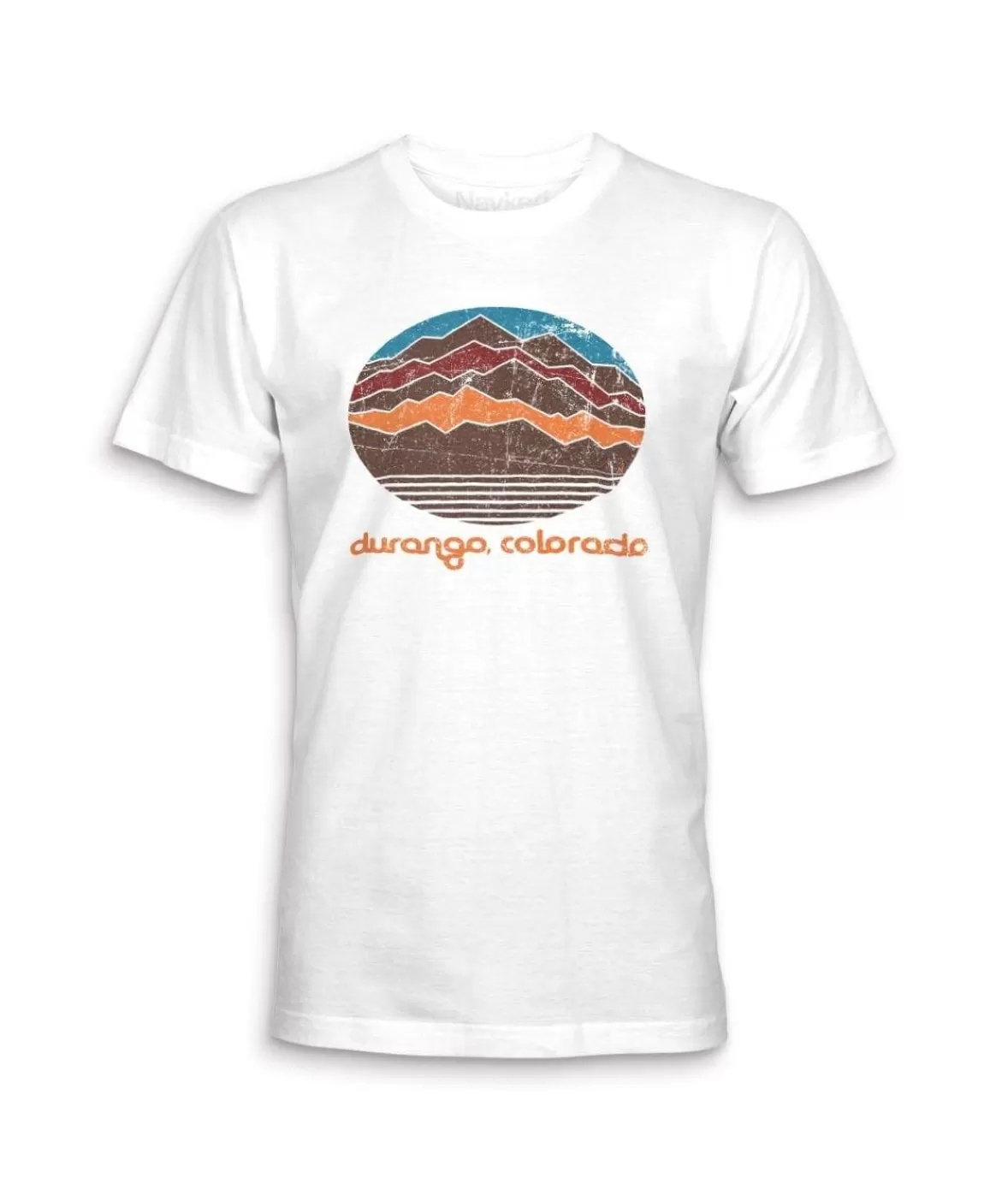 Men'S Ridiculously Soft Midweight Graphic Tee | Durango Colorado | Nayked Apparel New