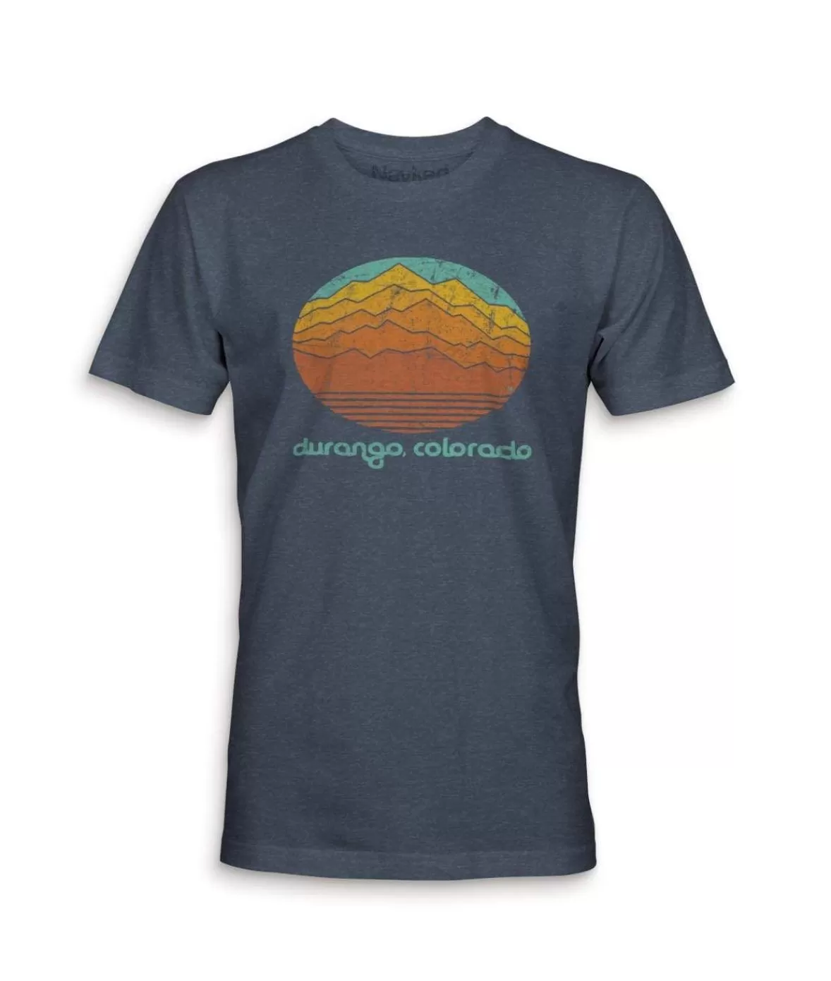 Men'S Ridiculously Soft Midweight Graphic Tee | Durango Colorado | Nayked Apparel New
