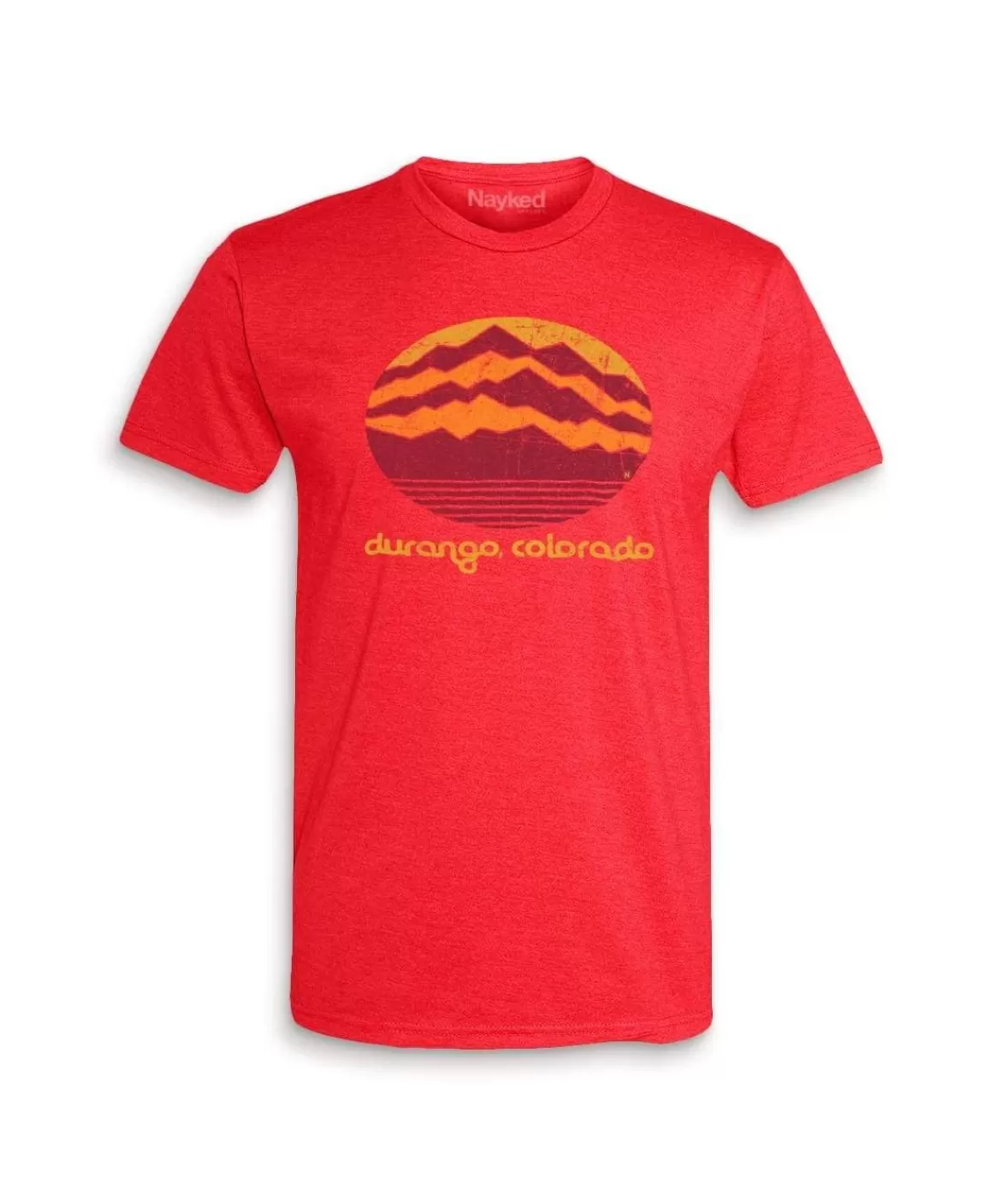 Men'S Ridiculously Soft Midweight Graphic Tee | Durango Colorado | Nayked Apparel New